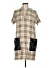Zara Tweed Tan Casual Dress Size M - photo 1