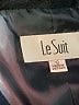 Le Suit 100% Polyester Black Blazer Size 10 - photo 6
