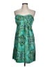 J.Crew Paisley Teal Cocktail Dress Size 10 - photo 1