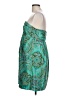 J.Crew Paisley Teal Cocktail Dress Size 10 - photo 5
