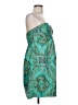 J.Crew Paisley Teal Cocktail Dress Size 10 - photo 4
