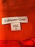 Coldwater Creek Orange Blazer Size 12 - photo 6