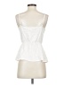 Lovestitch 100% Polyester White Sleeveless Blouse Size S - photo 2