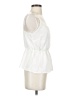 Lovestitch 100% Polyester White Sleeveless Blouse Size S - photo 4