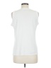 misook White Sleeveless T-Shirt Size M - photo 2