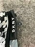 DKNY Floral Black Short Sleeve Blouse Size M - photo 7