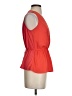 Elodie 100% Polyester Orange Sleeveless Blouse Size S - photo 4