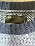ASOS Design 100% Acrylic Chevron-herringbone Graphic Blue Pullover Sweater Size XXS - photo 7