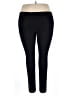 Ambiance Apparel Solid Black Active Pants Size 2X - photo 2