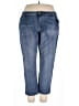 DressBarn Solid Blue Jeans Size 22 - photo 1