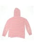 DKNY 100% Recycled Polyester Pink Pullover Sweater Size 10 - 12 - photo 2