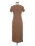 Gilli Solid Brown Casual Dress Size M - photo 2
