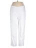 Unique Vintage Solid White Casual Pants Size 1X - photo 1