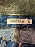 Just Fab 100% Cotton Stars Blue Jeans Size 24 waist - photo 7