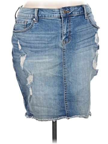 Torrid Denim Skirt (view 1)