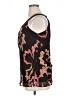 Hillard & Hanson 100% Polyester Brown Sleeveless Blouse Size XL - photo 5