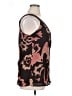 Hillard & Hanson 100% Polyester Brown Sleeveless Blouse Size XL - photo 4