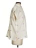 Dylan 100% Cotton Stars Ivory Short Sleeve Blouse Size XS - photo 4