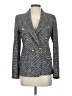 Zara Houndstooth Gray Blazer Size XS - photo 1