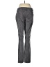 Material Girl Chevron-herringbone Gray Jeans Size 9 - photo 2