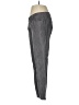 Material Girl Chevron-herringbone Gray Jeans Size 9 - photo 5