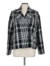 Ann Taylor Checkered-gingham Black Jacket Size M - photo 1