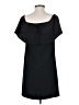 Charles Henry Solid Black Cocktail Dress Size XS - photo 2