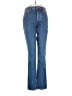 Sézane 100% Cotton Hearts Blue Jeans Size 26 waist - photo 1