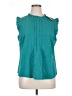 Allegra K 100% Polyester Teal Sleeveless Blouse Size XL - photo 1