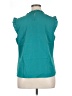 Allegra K 100% Polyester Teal Sleeveless Blouse Size XL - photo 2