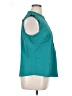 Allegra K 100% Polyester Teal Sleeveless Blouse Size XL - photo 4