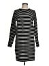 Ann Taylor LOFT Stripes Black Casual Dress Size S - photo 1