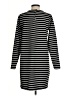 Ann Taylor LOFT Stripes Black Casual Dress Size S - photo 2