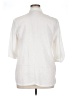 J. McLaughlin Ivory 3/4 Sleeve Button-Down Shirt Size XL - photo 2