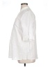 J. McLaughlin Ivory 3/4 Sleeve Button-Down Shirt Size XL - photo 5