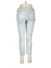 CAbi Tropical Silver Jeans Size 8 - photo 2