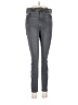 Liverpool Los Angeles Chevron-herringbone Gray Jeans Size 8 - photo 1