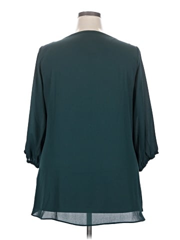 City Chic 3/4 Sleeve Blouse (view 2)