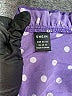 Shein Polka Dots Purple Long Sleeve Blouse Size 12 - photo 7