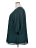 City Chic Teal 3/4 Sleeve Blouse Size 20 Plus (L) - photo 5