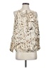 Karina Grimaldi 100% Silk Ivory Sleeveless Silk Top Size S - photo 1