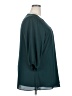 City Chic Teal 3/4 Sleeve Blouse Size 20 Plus (L) - photo 4