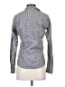 Frank & Eileen Houndstooth Gray Long Sleeve Blouse Size S - photo 2