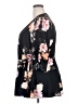 City Chic Black 3/4 Sleeve Blouse Size 20 Plus (L) - photo 5