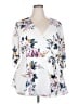 City Chic White Long Sleeve Blouse Size 20 Plus (L) - photo 1