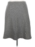 Chadwicks Houndstooth Black Wool Skirt Size 18 - photo 2