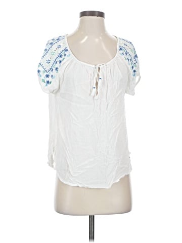 Hollister Short Sleeve Blouse (view 1)