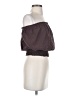 Bobi 100% Cotton Brown Sleeveless Blouse Size S - photo 4