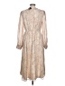 Express 100% Polyester Ivory Cocktail Dress Size L - photo 2
