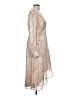 Express 100% Polyester Ivory Cocktail Dress Size L - photo 4